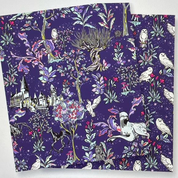 Vera Bradley Harry Potter FORBIDDEN FOREST Wide 1" Lanyard RETIRED RARE NEW - Picture 11 of 11